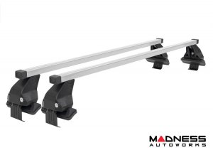 Alfa Romeo Tonale Roof Rack Cross Bars - for models w/o factory roof rails - Silver Alfa Romeo Tonale Roof Rack Cross Bars - for models w/o factory roof rails - Silver